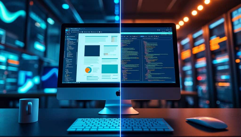Développement front-end et back-end, les langages de chaque côté